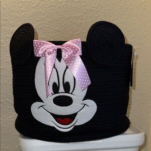 DISNEY MINNIE MOUSE ROPE STORAGE BIN LARGE/X-LARGE